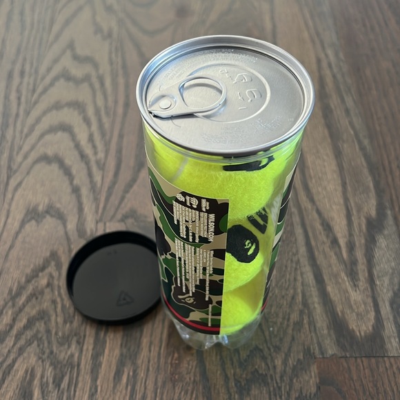 Bape x Wilson Tennis Balls - Unopened Can - Picture 2 of 6